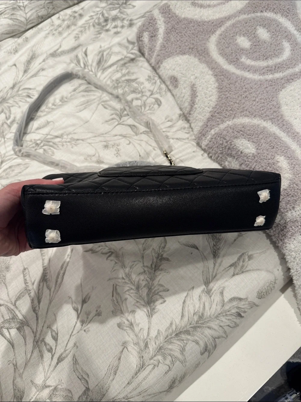 Chanel style rectangular top handle - Picture 3 of 8